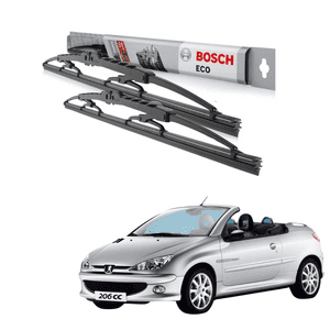 Plumillas Bosch Eco Para Peugeot 206 Cc 2001-2008