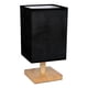 thumbnail image 1 of Lampara De Velador Lampara De Mesa Diseño Cuadrado negro, 1 of 3