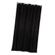 thumbnail image 1 of Cortinas cortinas de satén liso cortinas de ojal cortinas 150x250cm negro, 1 of 3