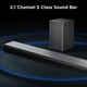 thumbnail image 2 of Barra de sonido TCL S55H 2.1 con subwoofer inalámbrico, 2 of 3