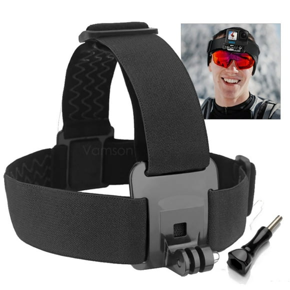 Arnés Cabeza + Tornillo para Cámaras Deportivas Gopro u otras