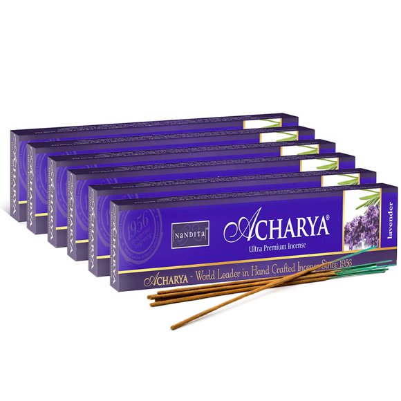 Incienso Nandita Acharya Lavanda Ultra Premium 50 g