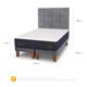thumbnail image 3 of Cama Europea Grand Premium King Base Dividida, 3 of 11