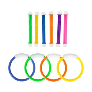 Bothyi - 10X Juguetes De Buceo Divertido Juego De Plomadas De Verano Juego De Anillos De Buceo Para Piscina Para Juegos Niños