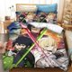 thumbnail image 1 of Anime Seraph of the End Mikaela Hyakuya Bedding Set Boys Girls Twin Size Duvet Cover Pillowcase Bed Kids Adult Bed Sheets, 1 of 5