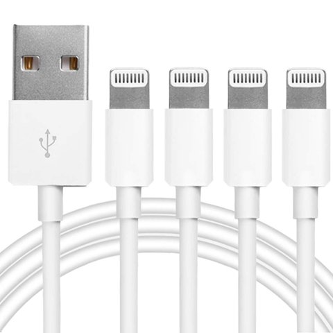 Mailesi - Cable De Carga Charger Lightning A Usb Para Iphone