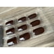 thumbnail image 5 of Uñas Press-on Adhesivas Largo Medio Redondeada 24pcs Postizas Reutilizable Marron Oscuro, 5 of 8
