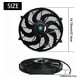 thumbnail image 2 of Electroventilador Universal De 14 Pulgadas Para Auto 80w 12v, 2 of 7
