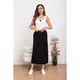 thumbnail image 2 of Falda Larga Mujer Cotelé Full Elasticada Moda 0122, 2 of 4