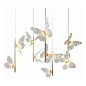Genérico - Luces Decorativas Mariposa Colgante Techo Adorno Jhn