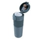 thumbnail image 3 of Mug Acero Inoxidable Tapa Con Pulsador y Antideslizante 480ml Gris, 3 of 3