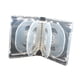 thumbnail image 1 of CD Case Disco De Protección Dura A Prueba De Polvo Para Viajar A Casa Regalos Del Día De Los Padres Blancos, 1 of 5