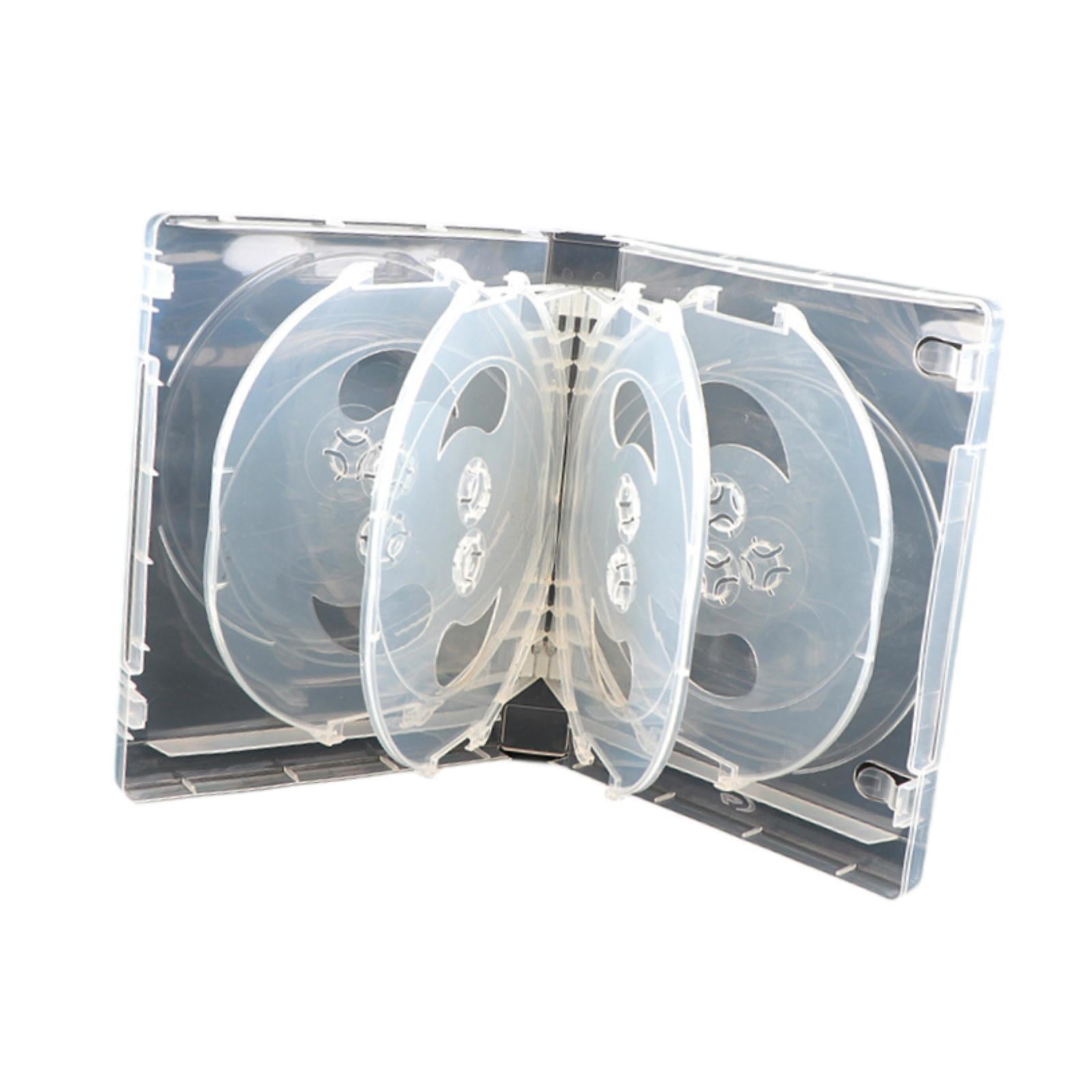 Bothyi - Cd Case Disco De Protección Dura A Prueba De Polvo Para Viajar A Casa Regalos Del Día De Los Padres Blancos