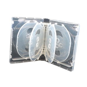 Bothyi - Cd Case Disco De Protección Dura A Prueba De Polvo Para Viajar A Casa Regalos Del Día De Los Padres Blancos