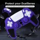 thumbnail image 3 of HLRAO Pack de 2 skins morados antideslizantes de silicona para PS5, 3 of 7