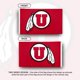 thumbnail image 2 of Bandera Desert Cactus 91 cm Universidad de Utah Utes, 2 of 6