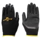 thumbnail image 1 of Guantes de trabajo Kingman con recubrimiento de espuma de látex para mejor agarre, talla XL, 4 pares, 1 of 7