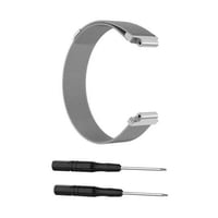 Genérico - Correa Magnética Para Garmin Forerunner 230-235-630 Gris- S