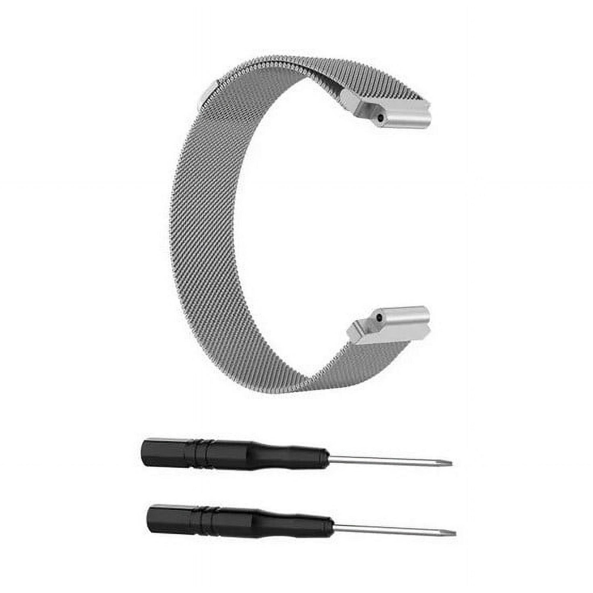 Genérico - Correa Magnética Para Garmin Forerunner 230-235-630 Gris- L