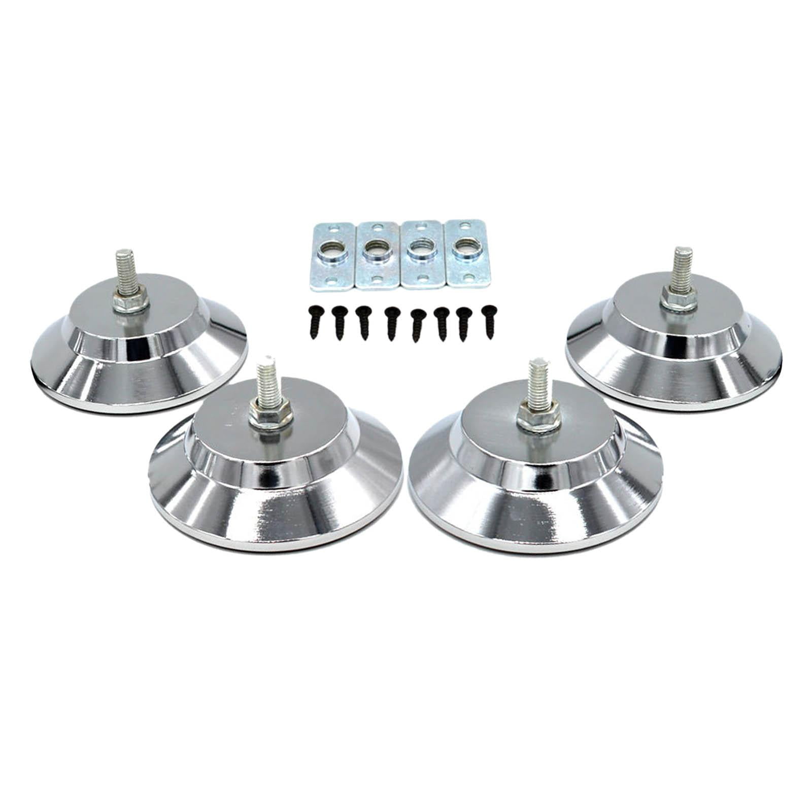 Magideal - Nivelador De Patas De De Billar, Niveladores Ajustables Universales, Pies De Nivelación De Muebles, Elevadores De Nivelación De 5 Pulgadas Para