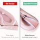 thumbnail image 3 of Máscara para dormir QUWOLACE 3D Deep Contour Eye Mask Rosa, 3 of 7
