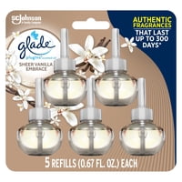 Recambios Para Ambientador Glade Plugins Sheer Vanilla Embrace, 100 Ml