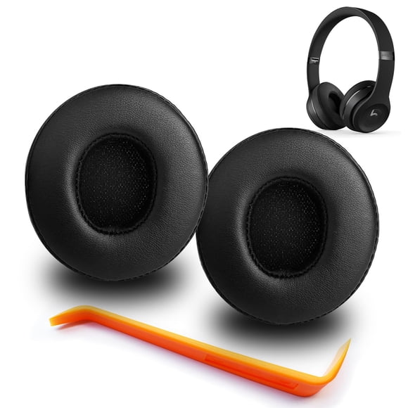 Almohadillas MZKLQVE para Beats Solo2 y Solo3 (negro)