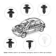thumbnail image 3 of Set Clip Remache Plastico Sujecion Para Coche Broches Autos, 3 of 3