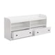 thumbnail image 3 of Rack TV 2 Cajones Rona Blanco 123.4x33x55 Cm, 3 of 7