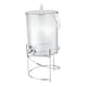 thumbnail image 1 of Dispensador De Bebidas Con Grifo Contenedor Dispensador De Bebidas Para Mesa De Nevera 19cmx39cm 5L Blanco Y Soporte, 1 of 5
