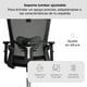thumbnail image 5 of Silla de Oficina Presidente Ergonomus Delphi Base Cromada, 5 of 11