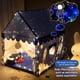 thumbnail image 2 of Carpa de juegos para niños Sherilyn Large Castle Outer Space Rocket Blue, 2 of 8