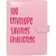 thumbnail image 1 of Carpeta de ahorro con 100 sobres, ideal para ahorrar $5050 de forma fácil y divertida. Carpeta de ahorro con 100 sobres para la escuela, el hogar y la oficina (rosa)., 1 of 6