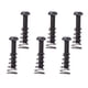 thumbnail image 2 of 6 piezas guitarra eléctrica bajo puente sillines tornillos + resortes negro, 2 of 3
