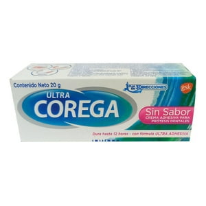 Gsk Perfumeria - Crema Corega 3D Ultra Sin Sabor 20 Gr