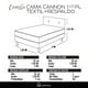 thumbnail image 3 of Cama Cannon 1 1/2 Plazas + Almohada + Sabanas + Respaldo Tela Palo Rosa, 3 of 11