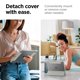 thumbnail image 4 of Funda Spigen Air Skin Pro para iPad Air de 33 cm (M4/M3/M2) gris, 4 of 8