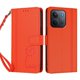 thumbnail image 3 of Funda Cartera Trébol para Xiaomi Redmi 15C 4G/5G con Ranuras Tarjetas y Carga Inalámbrica Naranja, 3 of 6