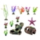 thumbnail image 4 of 12 Unids/set Adorno De Acuario De Resina Planta Artificial Accesorios Para Tanque De Peces, 4 of 5