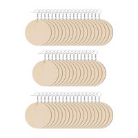 Magideal - 50 Uds. Pendientes De Madera Sin Terminar, Colgantes De Madera En Blanco, De Fabricación De Pendientes Para Fabricación De Joyas Para Mujeres, Col