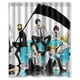 thumbnail image 1 of Cortina de ducha de Anime Durarara, juego de cortina de baño con ganchos, tamaño 60 x 72 pulgadas, 1 of 3