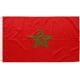 thumbnail image 1 of Bandera de Marruecos Boolavard 90 x 150 cm, impermeable, doble cara, 1 of 8
