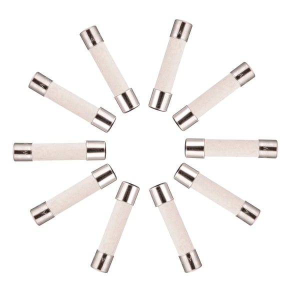 Fusible BOJACK 15 A 250 V de acción lenta cerámico 6 x 30 mm, paquete de 20