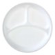 thumbnail image 1 of Plato dividido para almuerzo Corelle Winter Frost 8.5/21.6 cm (6 pzas), 1 of 7