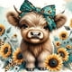 thumbnail image 1 of Kit de pintura Diamond Art BYGFHLYW con forma de vaca para adultos, 30 x 30 cm, 1 of 8