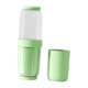 thumbnail image 2 of Contenedor De Cepillo De Dientes, Estuche Portátil Para Guardar Pasta De Dientes, Para Acampar, 4 Unidades, Color Verde, 2 of 3