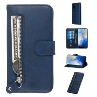 Gangxun - Funda Con Cremallera Para Samsung Galaxy S20 5G, Carcasa Cartera De Cuero Pu Con Soporte Y Tarjetero