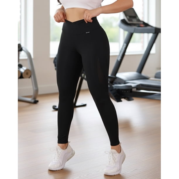 Calza Deportiva Gym Flix Moldeadora Push Up Tiro Alto