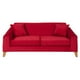 thumbnail image 1 of Sofá Finland 3C Felpa Rojo, 1 of 2