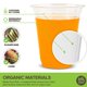 thumbnail image 3 of Vasos para bebidas frías Stock Your Home, transparentes, 350 ml (paquete de 100), compostables, 3 of 7